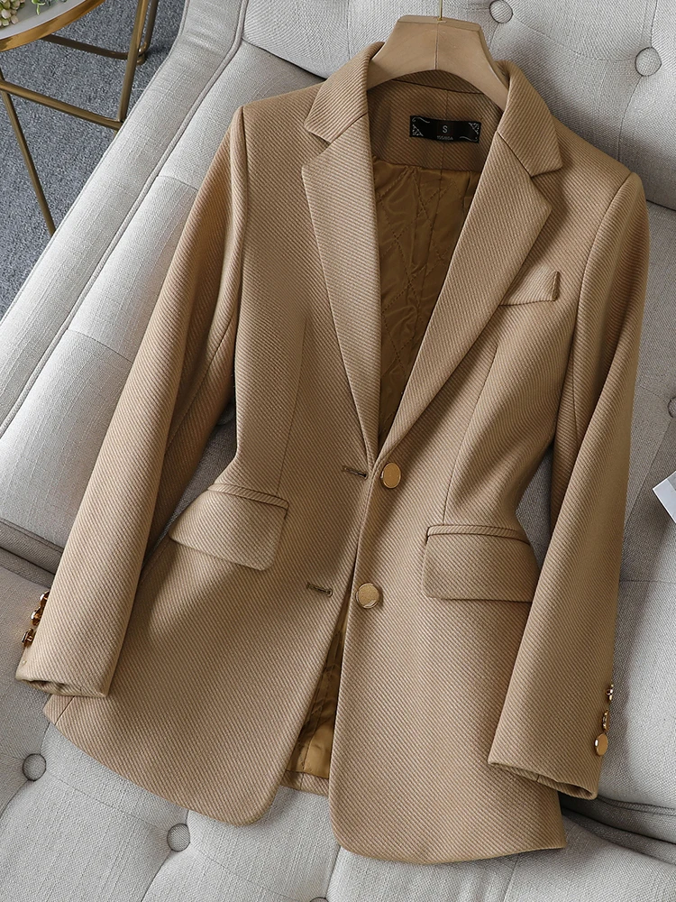 Women'S Formal Wear Jackets - Mode Dames Blazer Dames Groen Zwart
