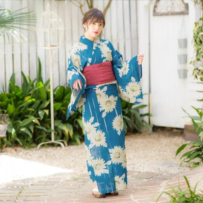 Women'S Formal Traditional Wear - Japanse kimono yukata dames katoenen traditionele
