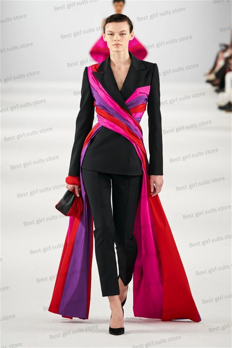 Women'S Formal Wear Jackets - Catwalk Damespak Set Blazer + Broek