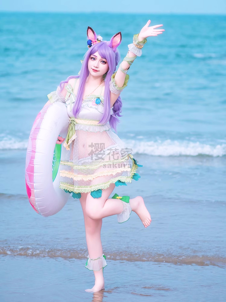 Young Women'S Formal Wear - Mooie Derby Mejiro Mcqueen Cosplay Kostuum