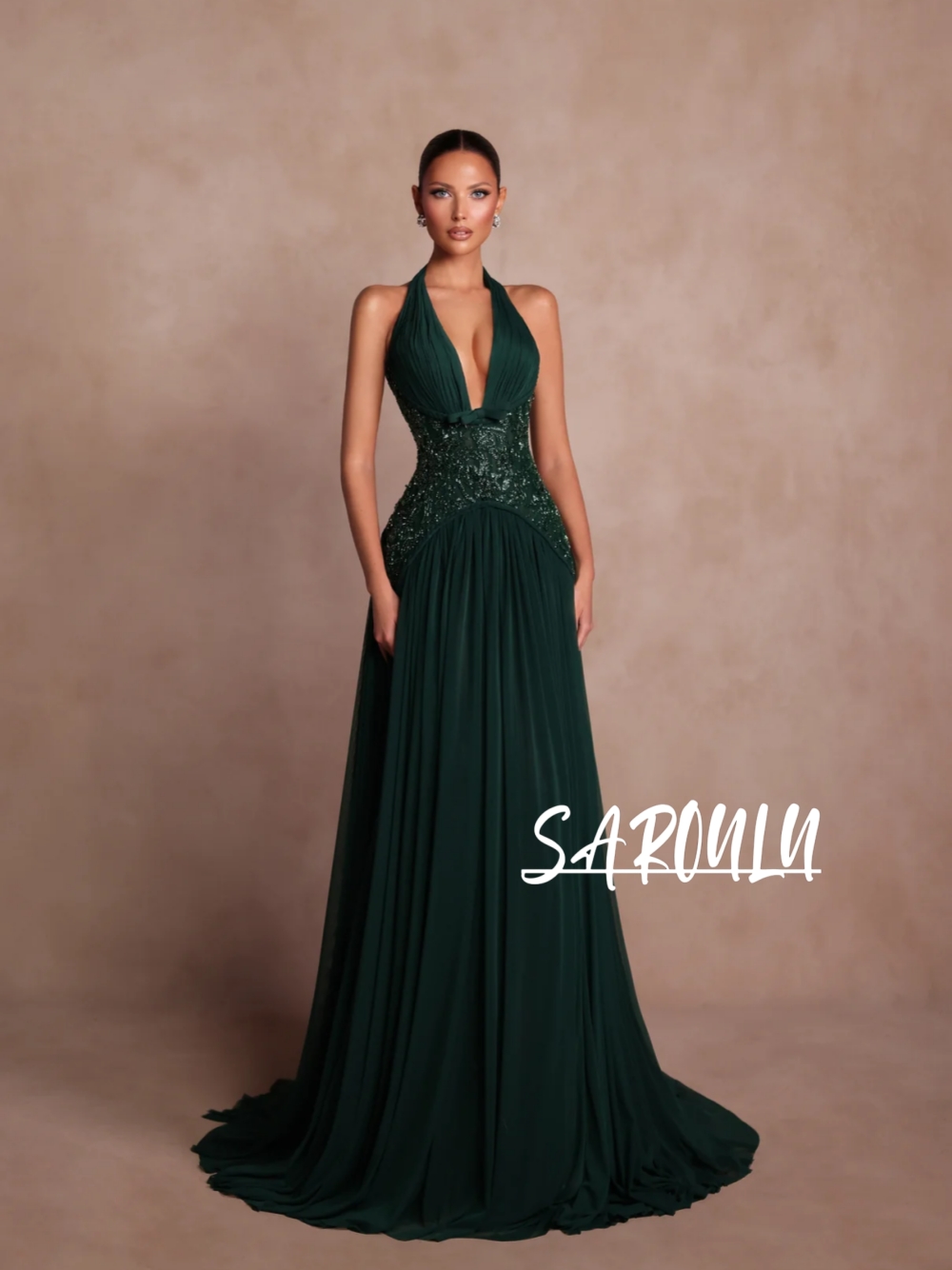 Plus Size Groene A-lijn Avondj - Formal Gala Wear Women recensie en prijs
