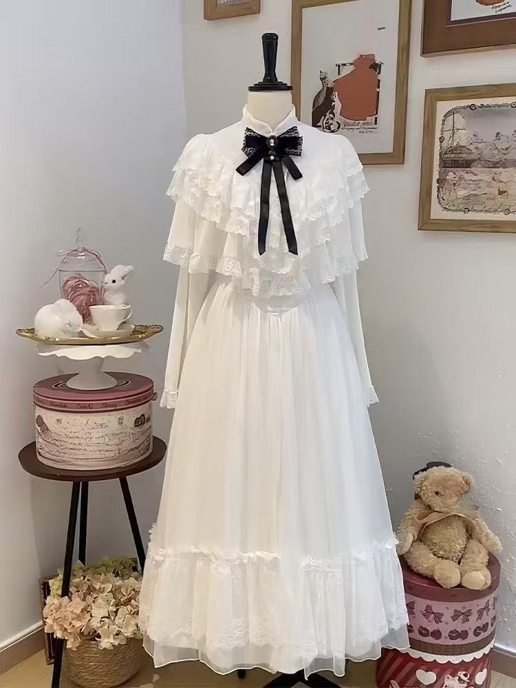 Japanse kanten jurk met korte  - Formal Women'S Wear recensie en prijs