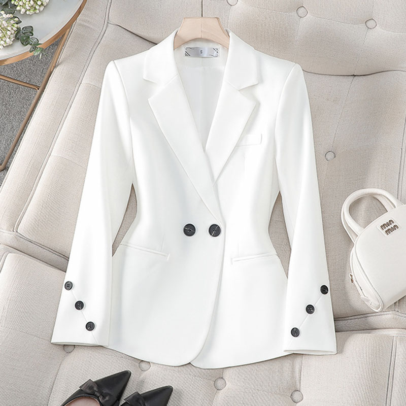2025 Nieuwe Lente Herfst Wit Z - Women Formal Wear Black And White recensie en prijs
