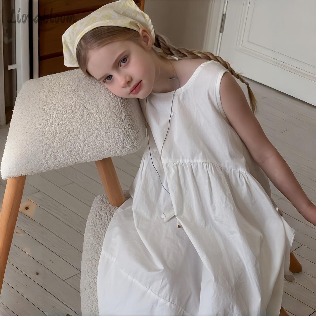 Witte jurk voor meisjes Eenvou - Formal Women'S Wear recensie en prijs
