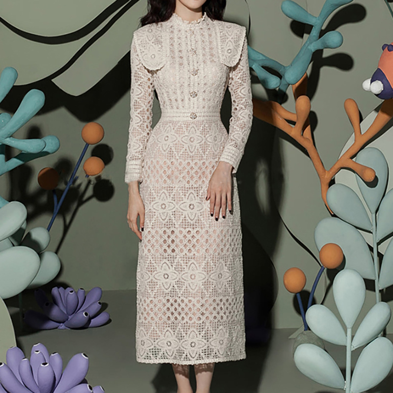 Putao Kant Midi-avondjurk met  - Formal Gala Wear Women recensie en prijs