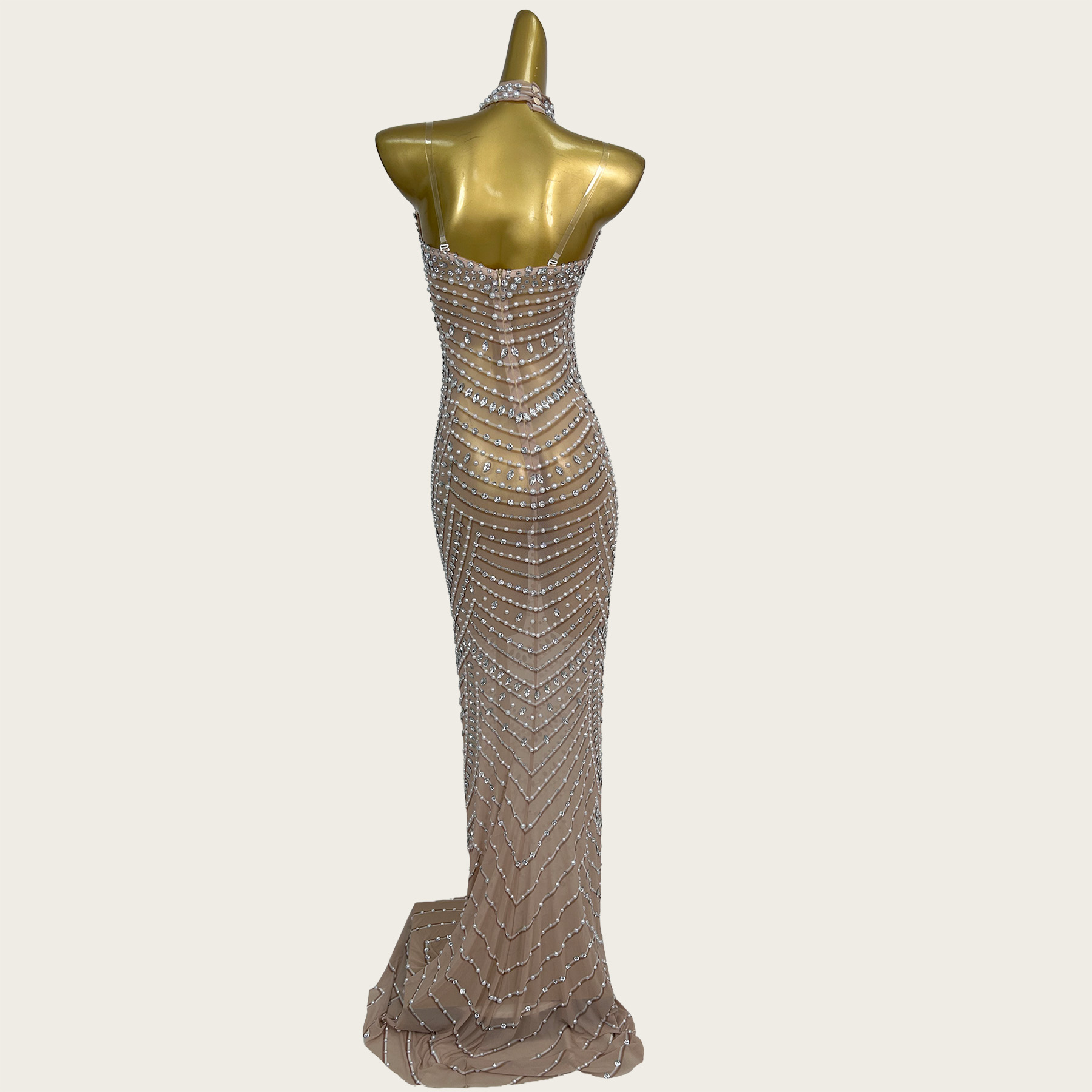 Sparkly Rhinestone zeemeermin- - Formal Gala Wear Women recensie en prijs