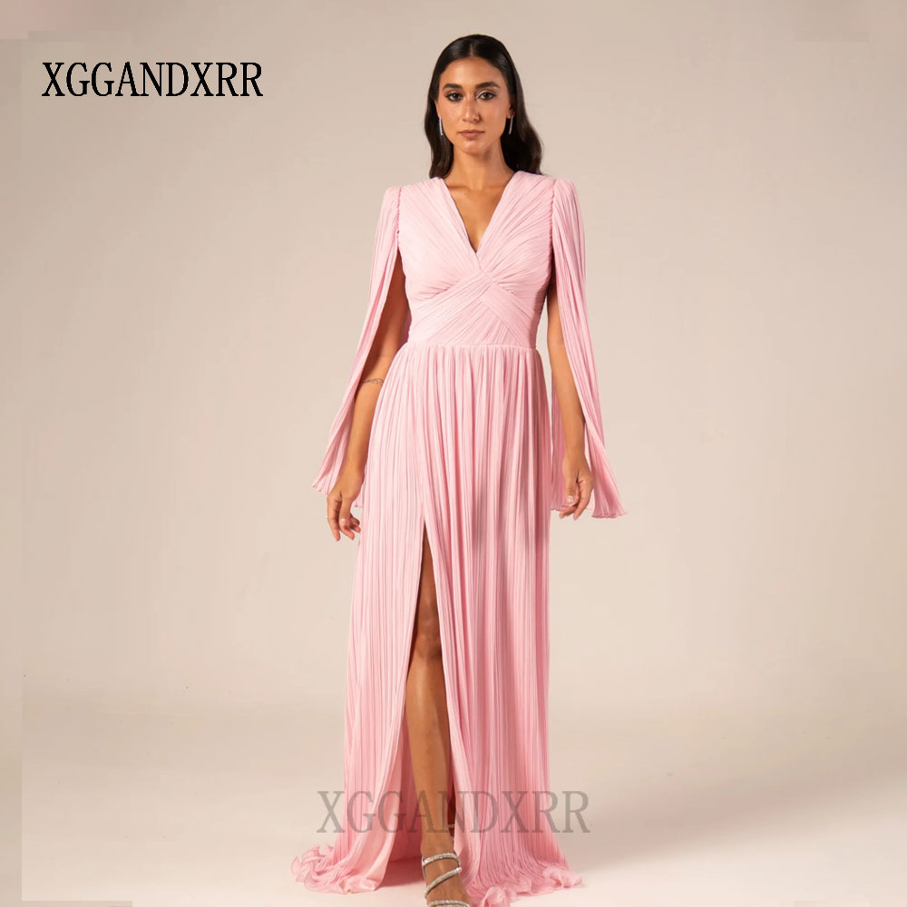 Aangepaste roze A-lijn galajur - Formal Gala Wear Women recensie en prijs