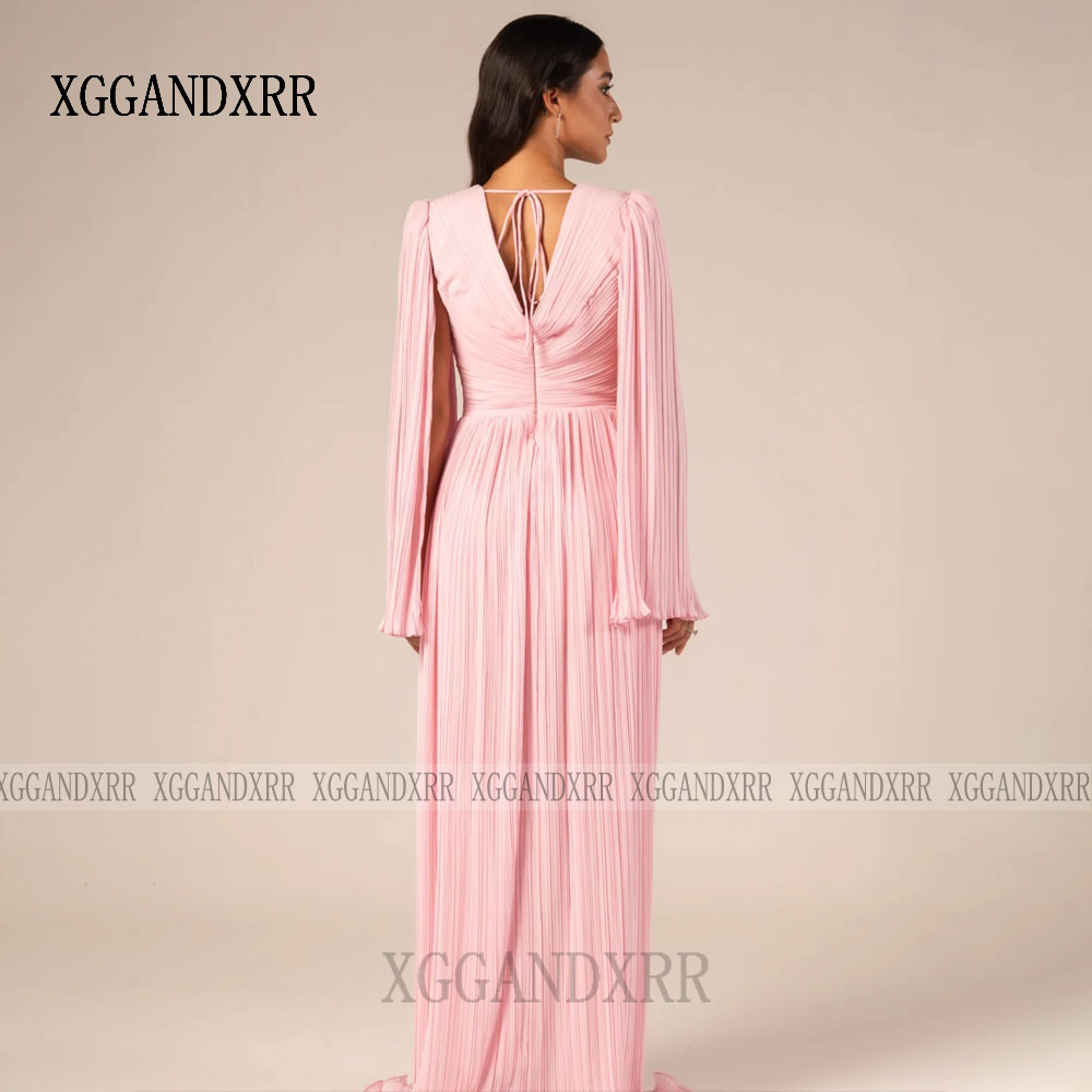 Aangepaste roze A-lijn galajur - Formal Gala Wear Women recensie en prijs
