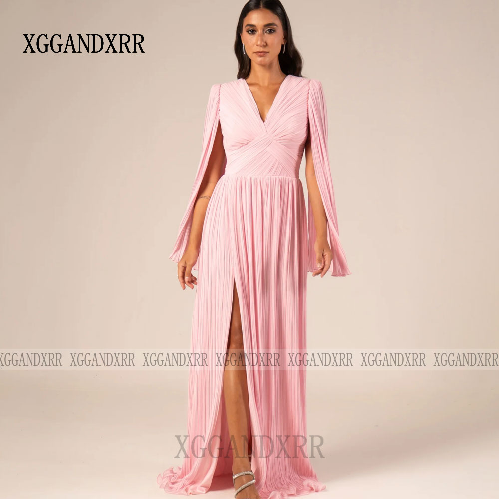 Aangepaste roze A-lijn galajur - Formal Gala Wear Women recensie en prijs