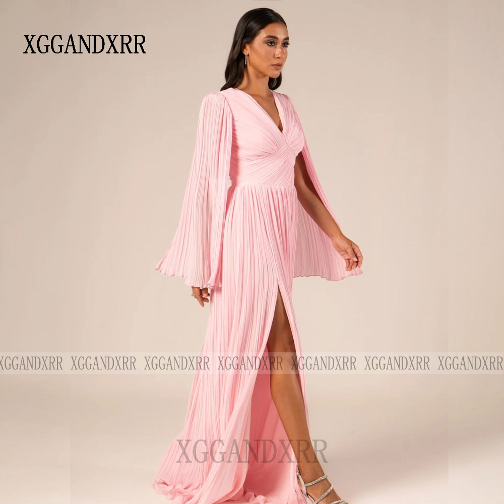 Aangepaste roze A-lijn galajur - Formal Gala Wear Women recensie en prijs