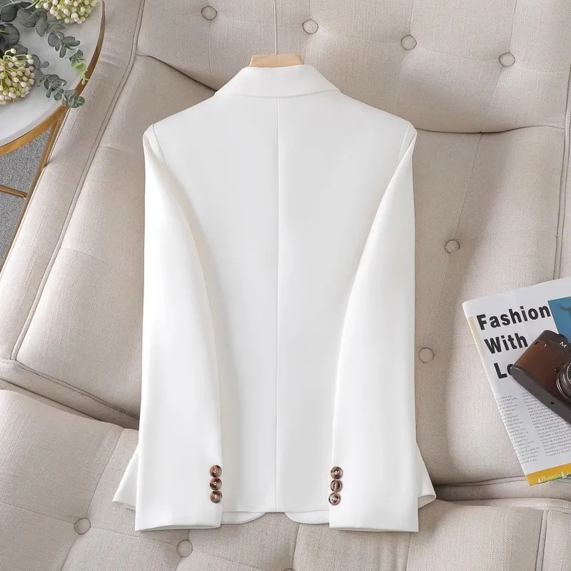 Lente Herfst Dames Blazer Blau - Women Formal Wear Black And White recensie en prijs
