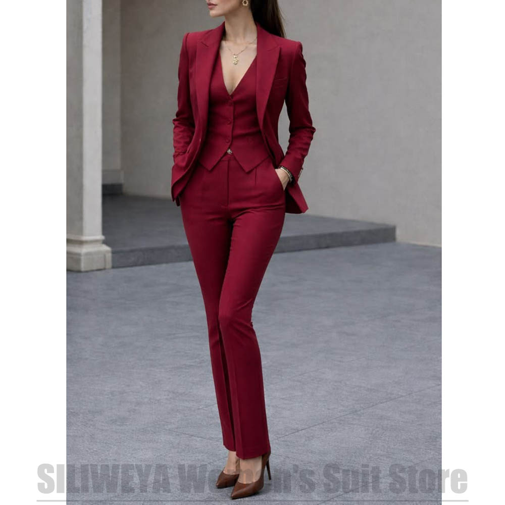 Dames 3-delige pakset Blazer V - Women Formal Wear Blazers recensie en prijs