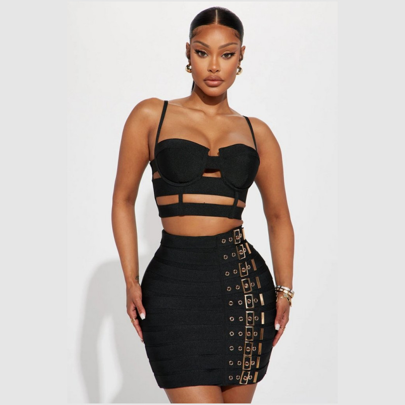 Zwart Wit Bandage Vrouwen Prom - Women Formal Wear Black And White recensie en prijs